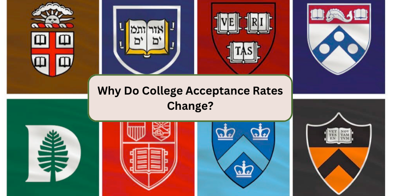 WHY DO COLLEGE ACCEPTANCE RATES CHANGE