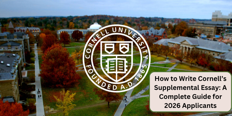 A COMPLETE GUIDE FOR 2026 APPLICANTS ON HOW TO WRITE SUPPLEMENTAL ESSAYS FOR CORNELL