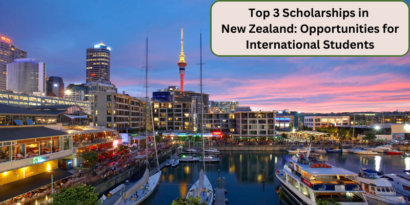 TOP 3 SCHOLARSHIPS IN NEW ZEALAND AND OPPORTUNITIES FOR INTERNATIONAL STUDENTS