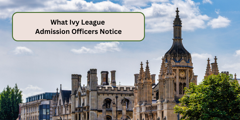 WHAT IVY LEAGUE ADMISSIONS OFFICERS NOTICE THE HIDDEN FACTORS BEHIND A SUCCESSFUL APPLICATION